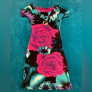 Roberto Cavalli Floral Dress 42